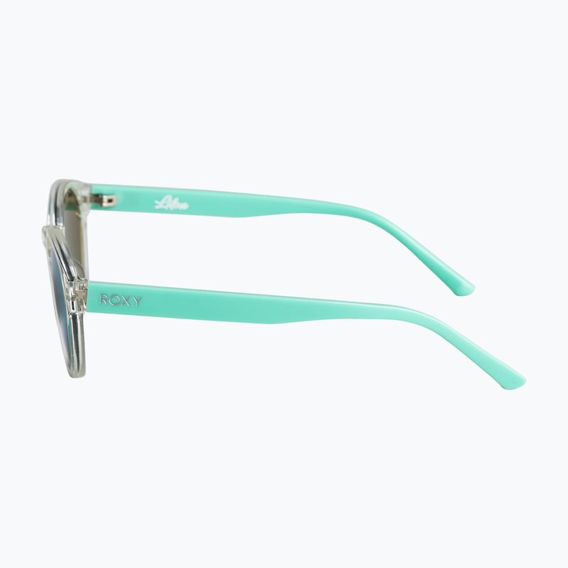 ROXY Lilou clear/ml turquoise children's sunglasses 3