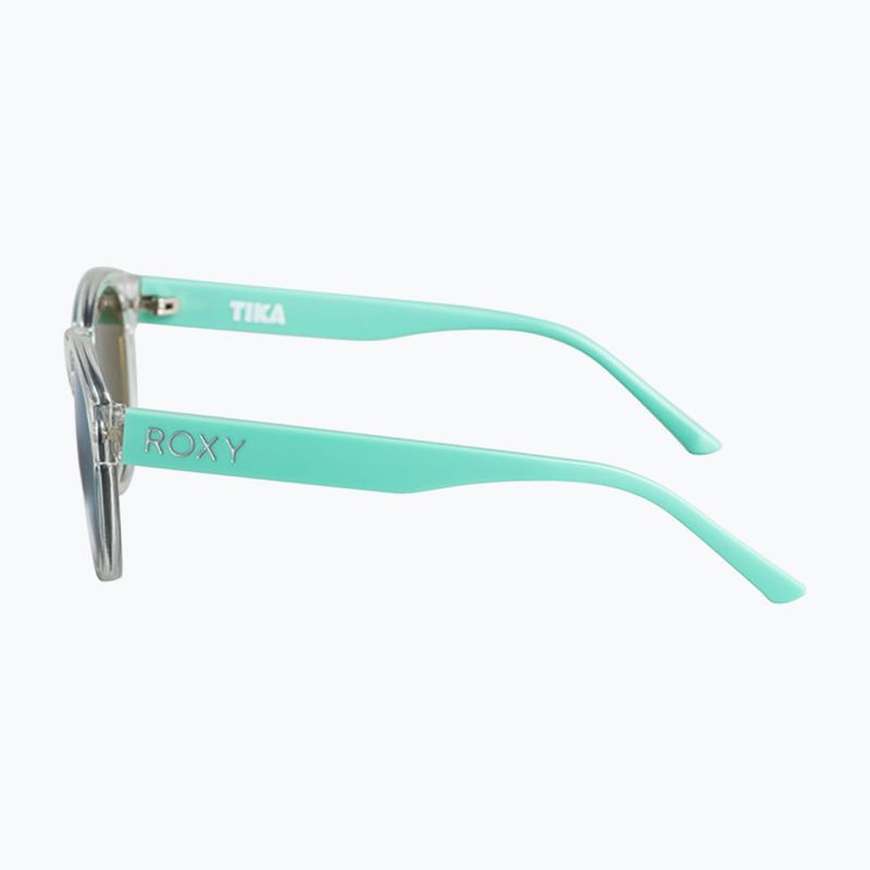 ROXY Tika clear/ml turquoise children's sunglasses 3
