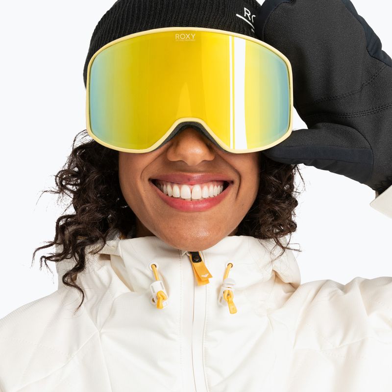 ROXY Storm Women snowboard goggles sunset gold/gold ml 7