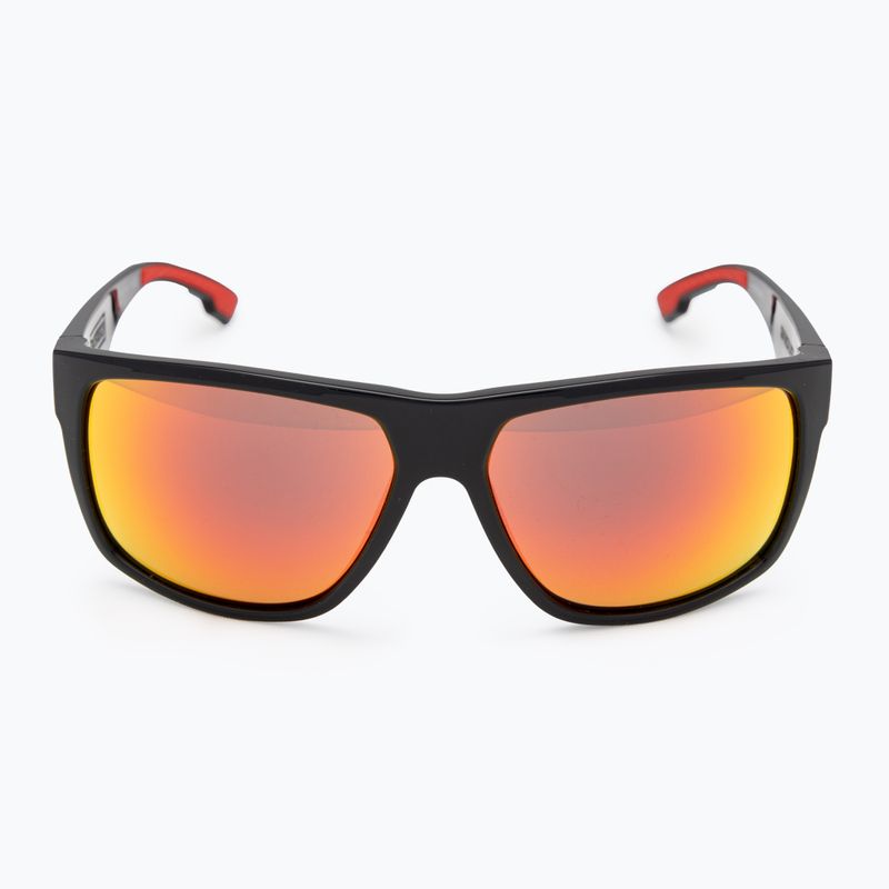 Quiksilver men's Transmission black ml red sunglasses 3