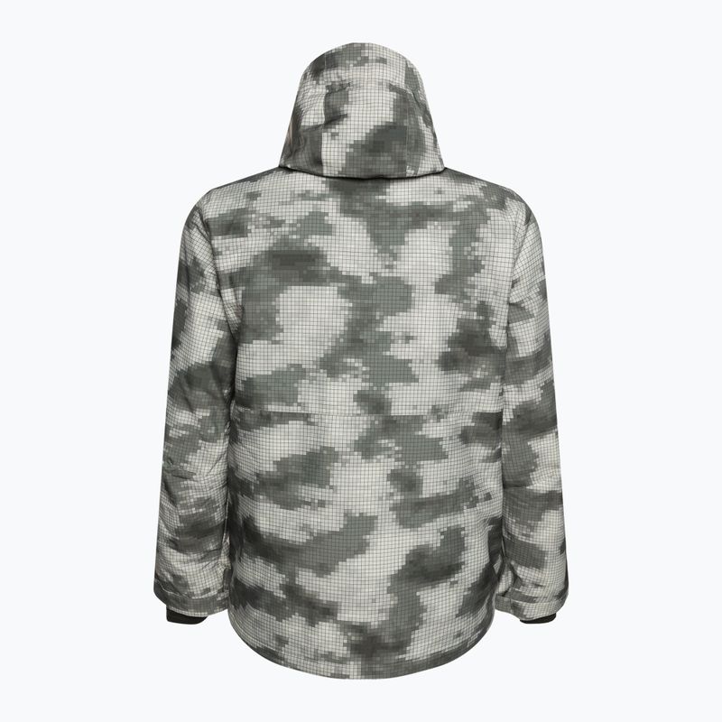 Men's DC Basis Print Cloud Cover Snowboard Jacket 10