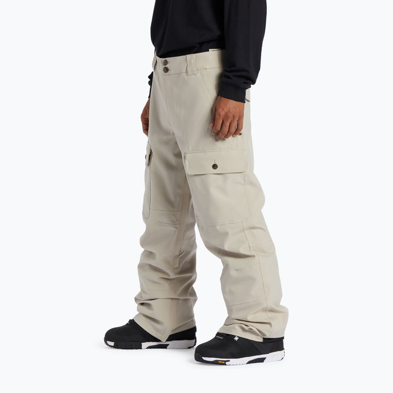 DC Code men's snowboard trousers plaza taupe 3