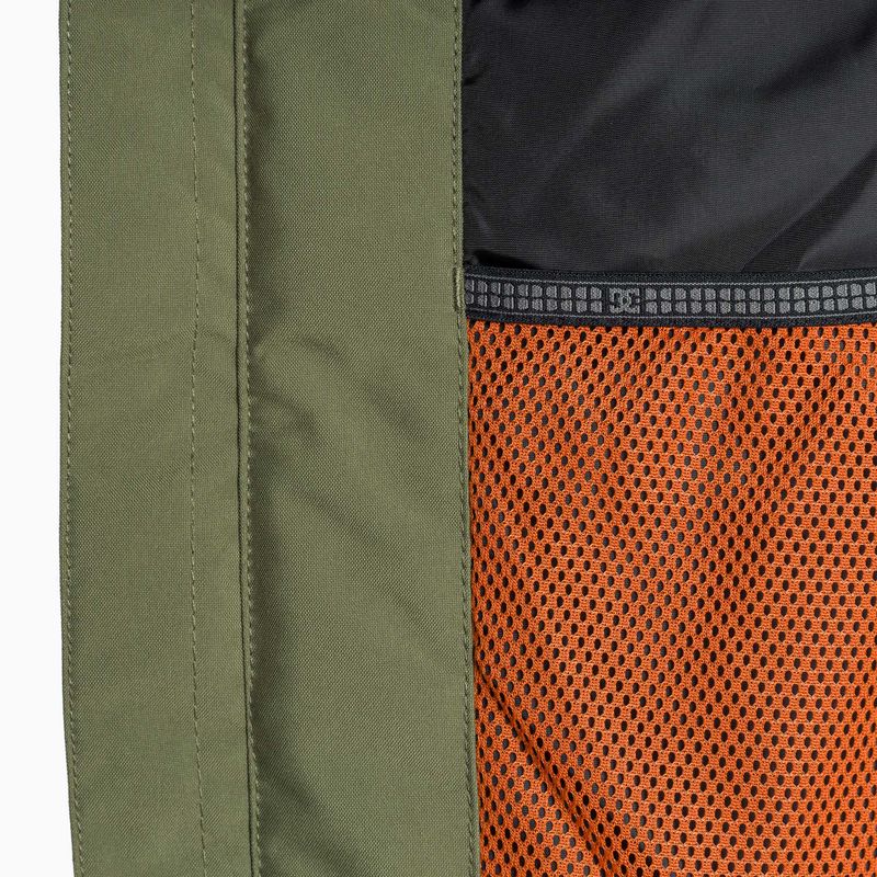 Men's DC Defy four leaf clover snowboard jacket 11