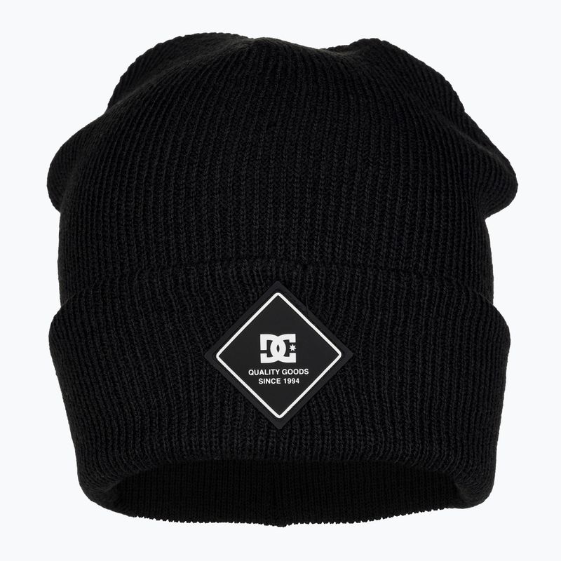 Men's winter beanie DC Label black 2