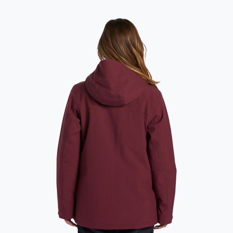 DC Liberate women's snowboard jacket tawny port 2