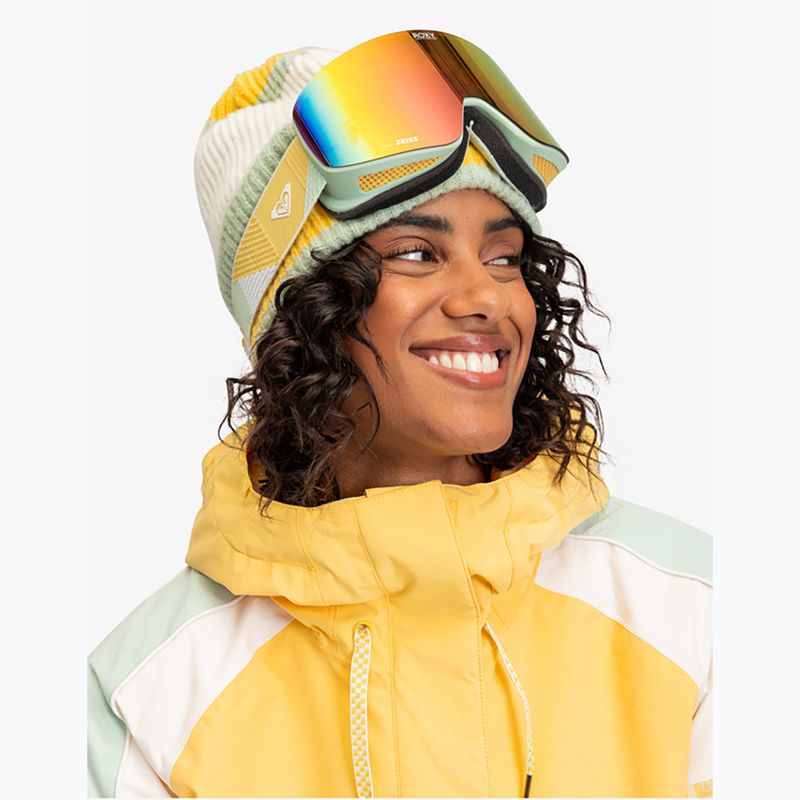 Women's ROXY Fellin Roxy Life snowboard goggles roxy life/clux pink 9