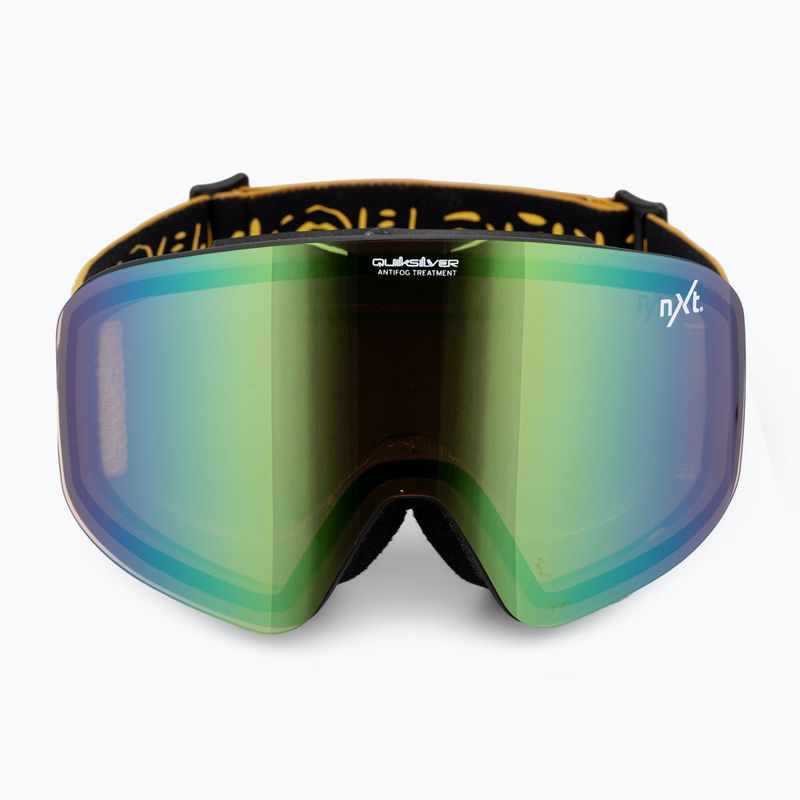 Quiksilver Qsrc Nxt mineralyellow/nxt green snowboard goggles 2