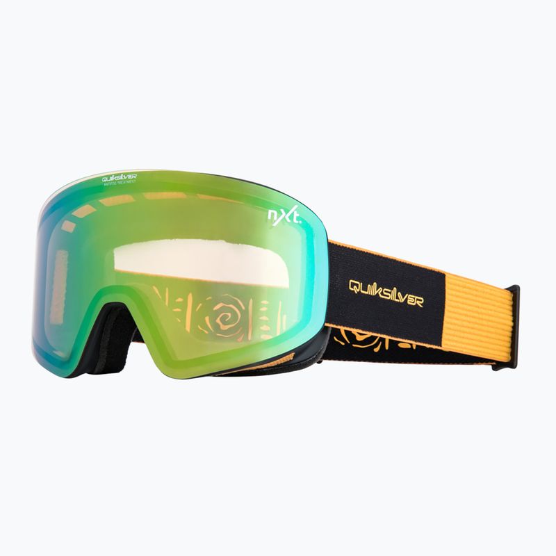 Quiksilver Qsrc Nxt mineralyellow/nxt green snowboard goggles 5