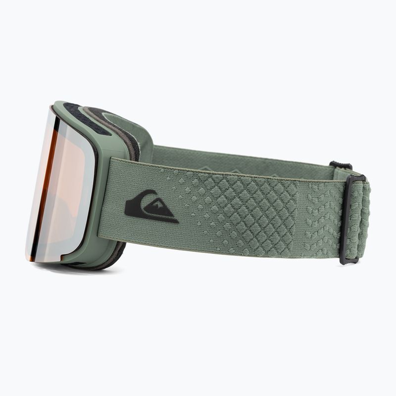 Quiksilver Switchback laurel wrth/clux silver snowboard goggles 4