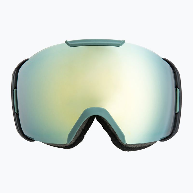 Quiksilver Discovery laurel wreath/gold snowboard goggles 6