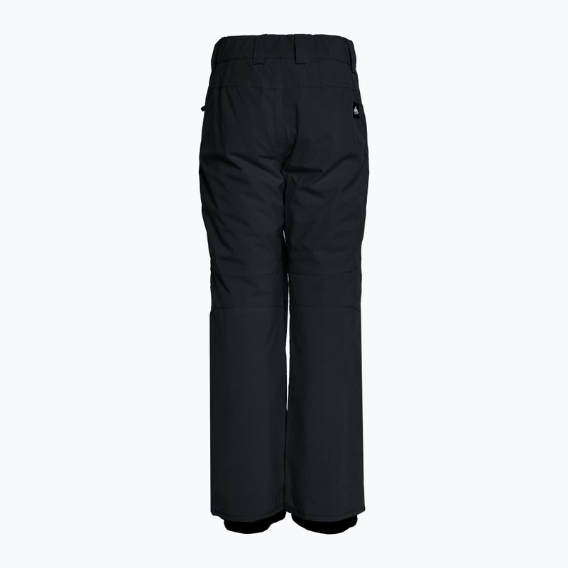 Quiksilver Estate Youth children's snowboard trousers true black 9