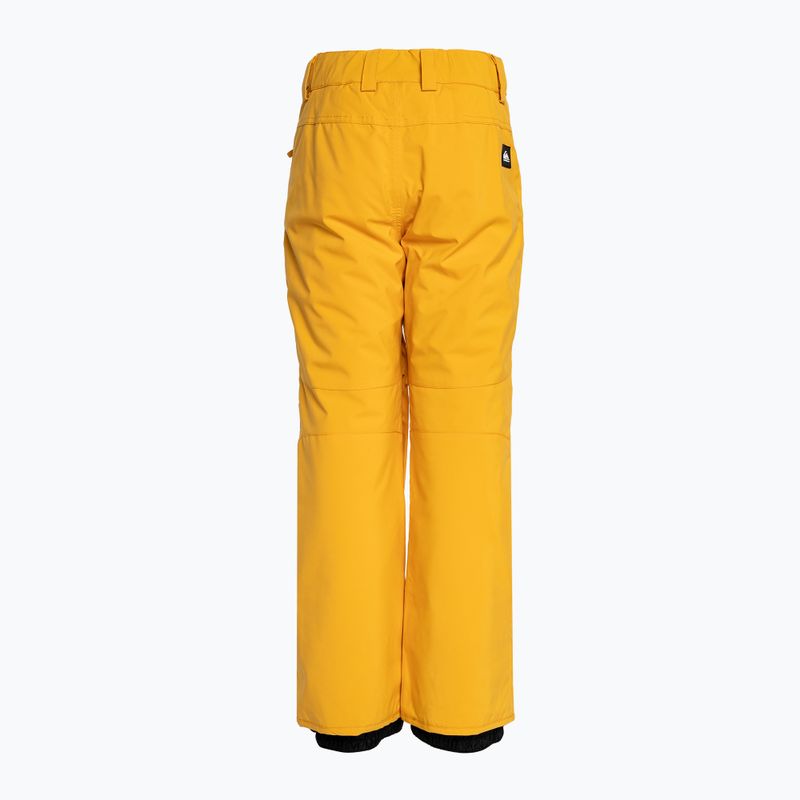 Quiksilver Estate Children's Snowboard Pants Youth mineral yellow 6