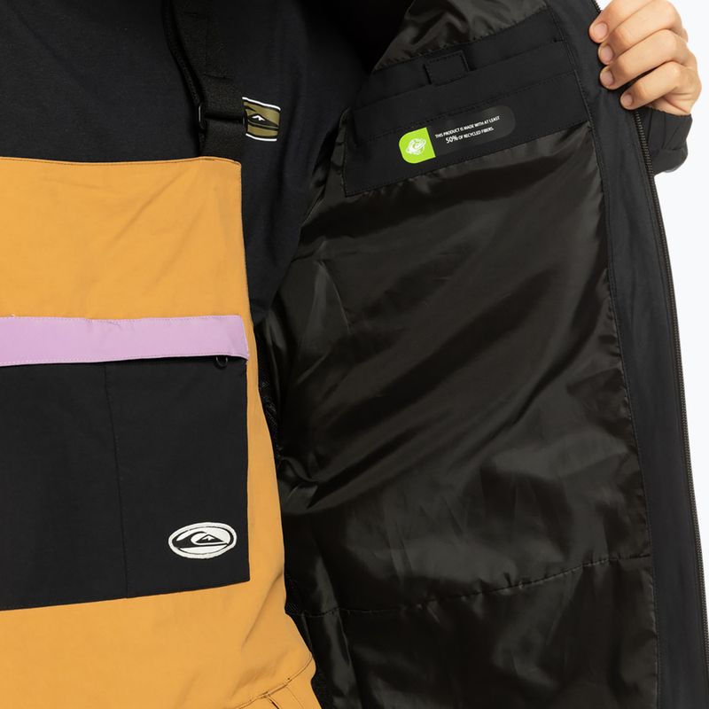 Men's Quiksilver High In The Hood snowboard jacket true black 10