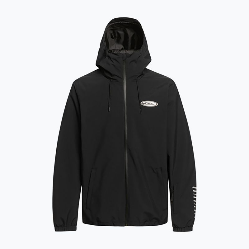 Men's Quiksilver High In The Hood snowboard jacket true black 12