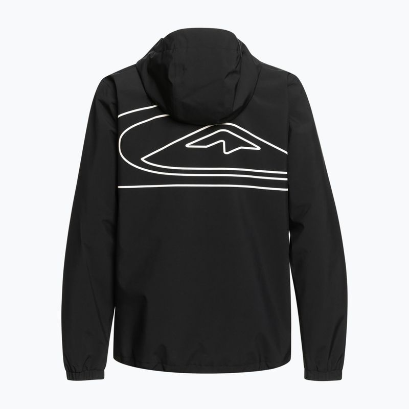 Men's Quiksilver High In The Hood snowboard jacket true black 13