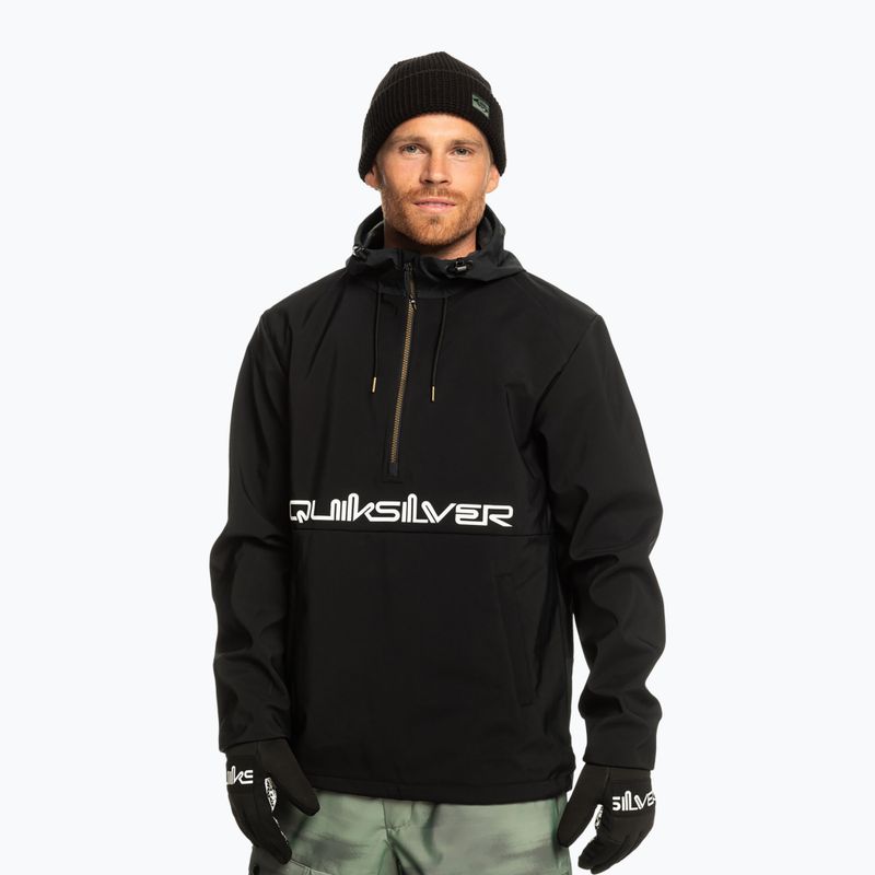 Men's Quiksilver Live For The Ride snowboard jacket true black 2
