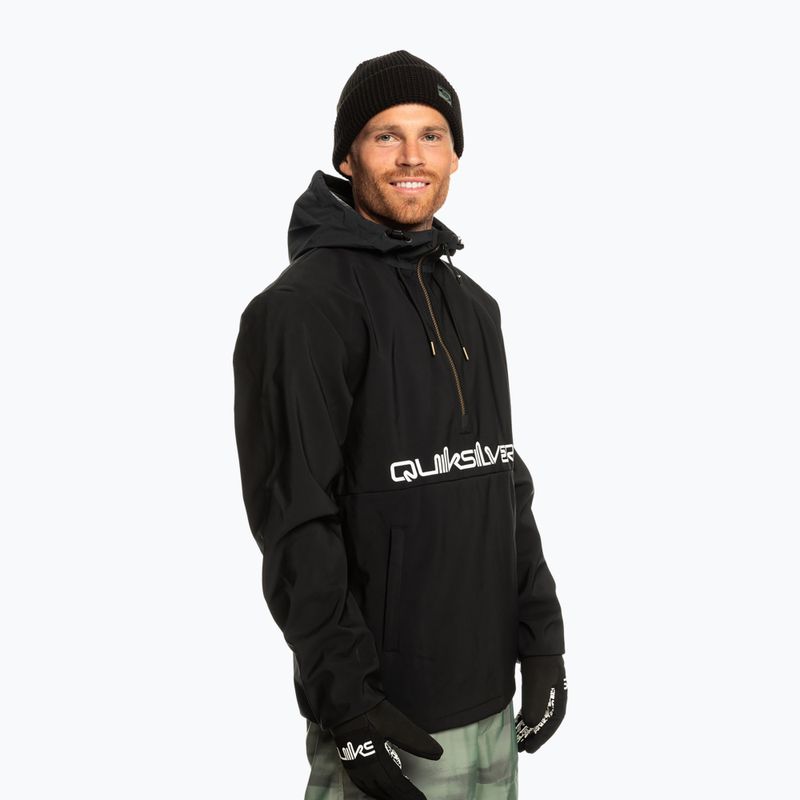 Men's Quiksilver Live For The Ride snowboard jacket true black 3