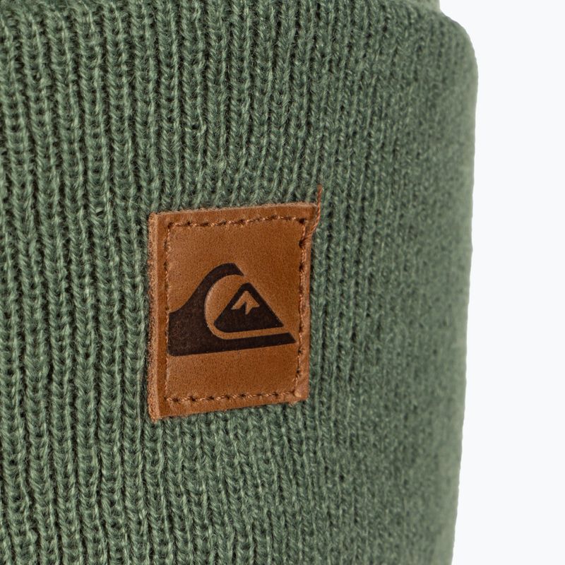 Men's Quiksilver Brigade Beanie laurel wreath snowboard cap 4