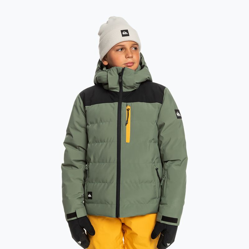 Quiksilver The Edge Youth laurel wreath snowboard jacket