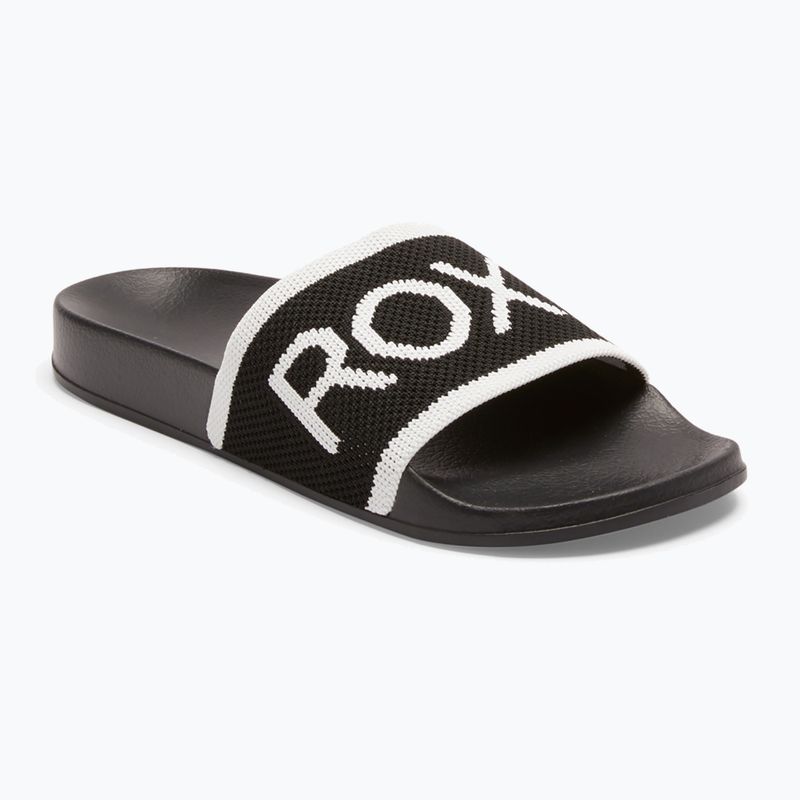 Women's flip-flops ROXY Slippy Knit black