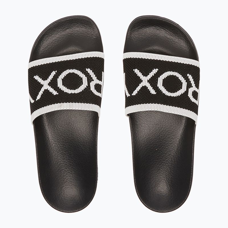 Women's flip-flops ROXY Slippy Knit black 2