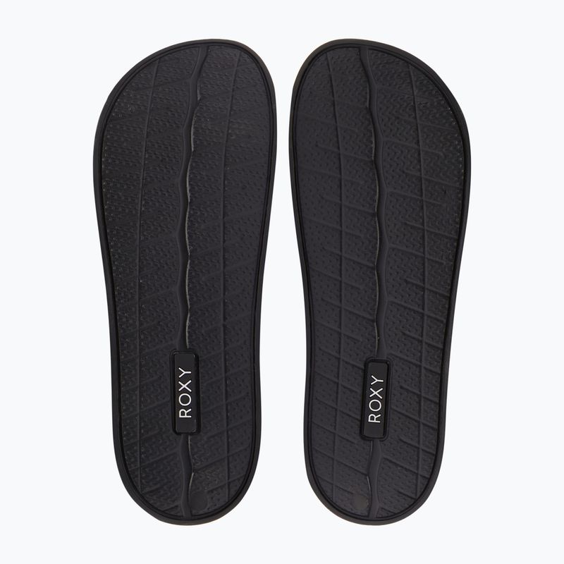 Women's flip-flops ROXY Slippy Knit black 3