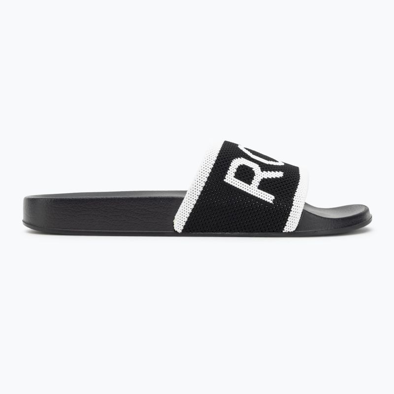 Women's flip-flops ROXY Slippy Knit black 2