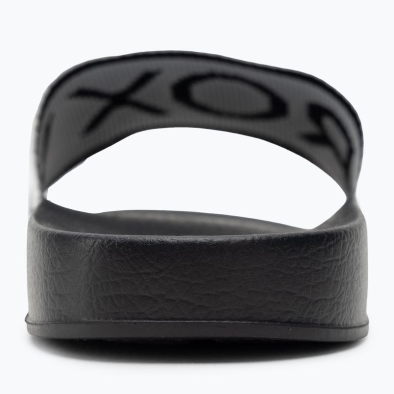 Women's flip-flops ROXY Slippy Knit black 6