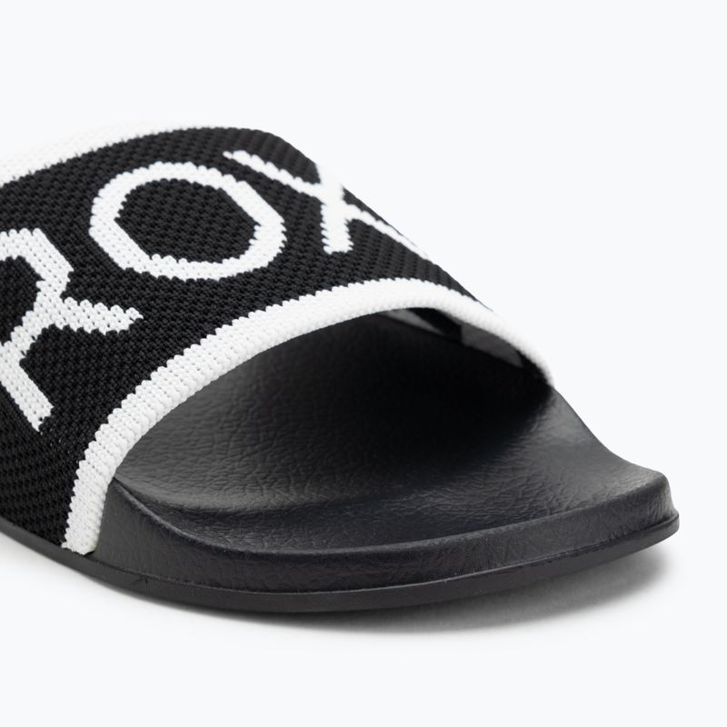 Women's flip-flops ROXY Slippy Knit black 7