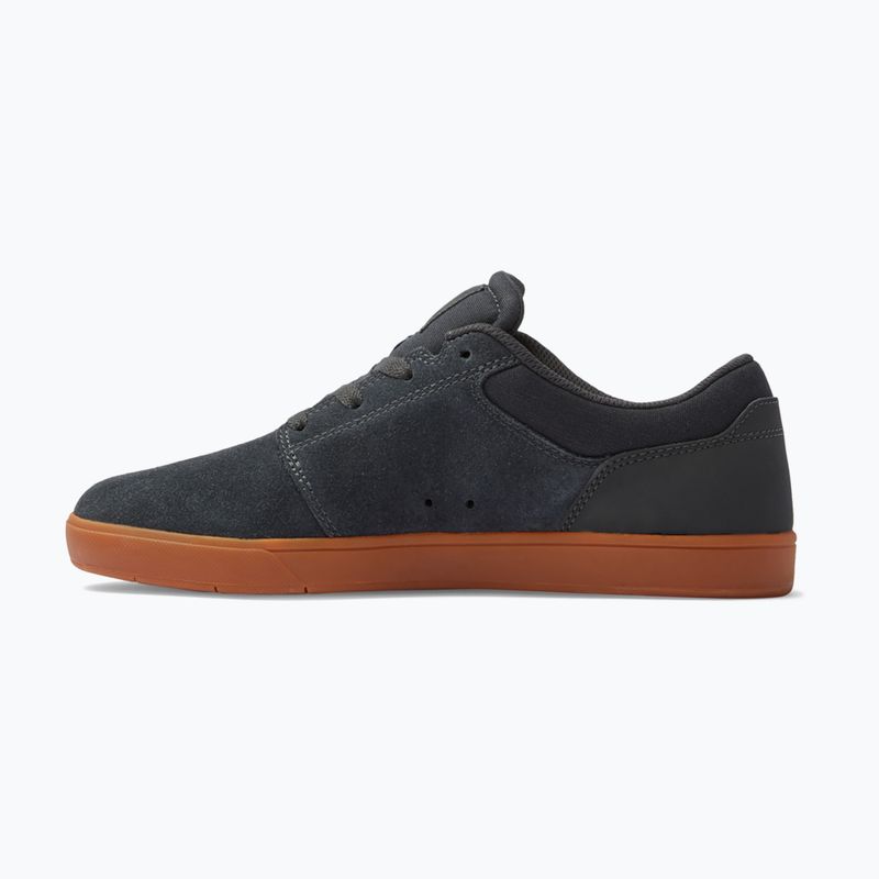 DC Crisis 2 grey/gum men's shoes 8