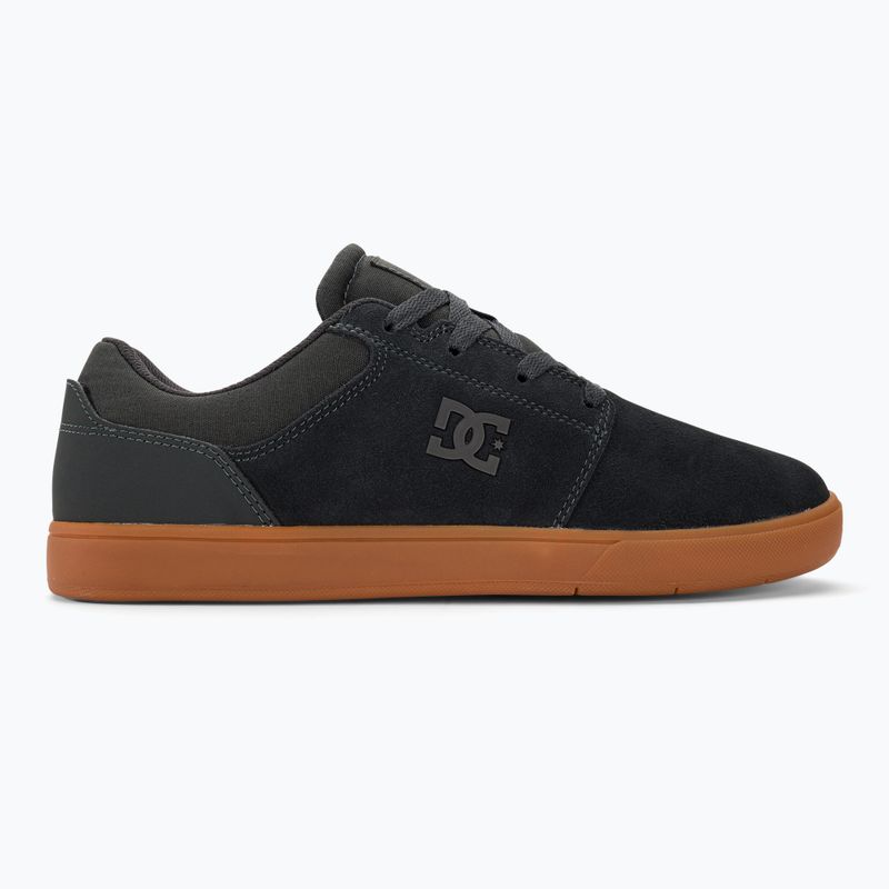 DC Crisis 2 grey/gum men's shoes 2