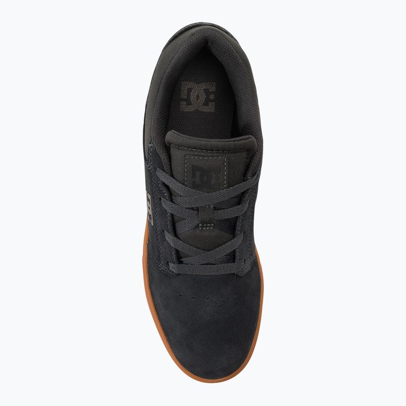 DC Crisis 2 grey/gum men's shoes 6