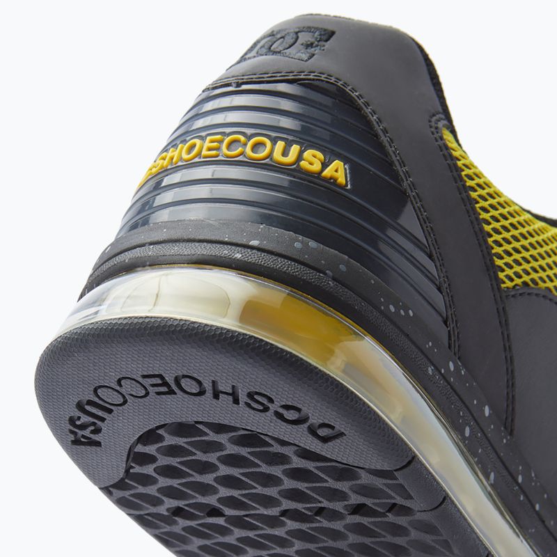DC Versatile Le black/yellow men's shoes 12