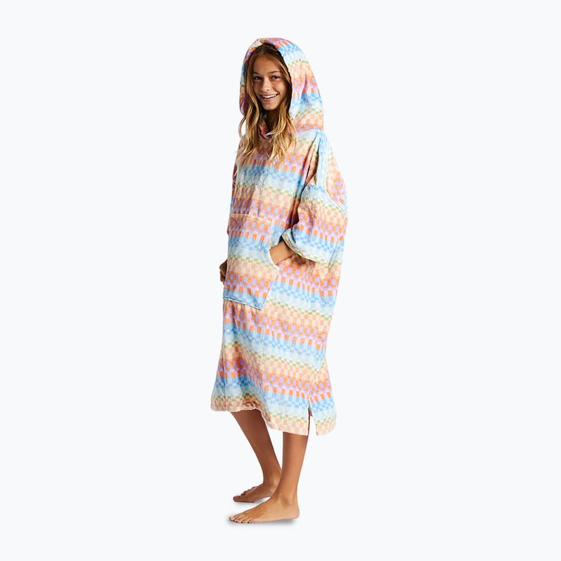 Billabong Hooded mint chip children's poncho 3