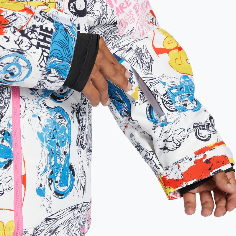 Men's DC AW Basis saints and sinners snowboard jacket 5