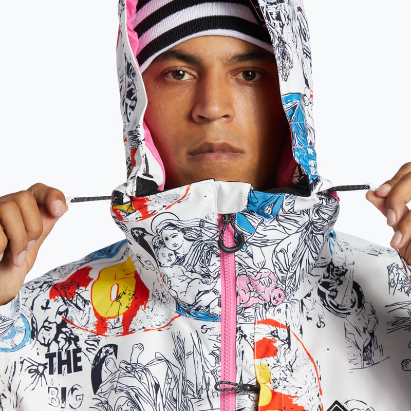 Men's DC AW Basis saints and sinners snowboard jacket 9