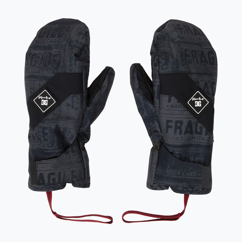 Men's snowboard gloves DC AW Franchise Mitten black fragile 5