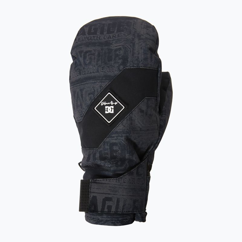 Men's snowboard gloves DC AW Franchise Mitten black fragile 6