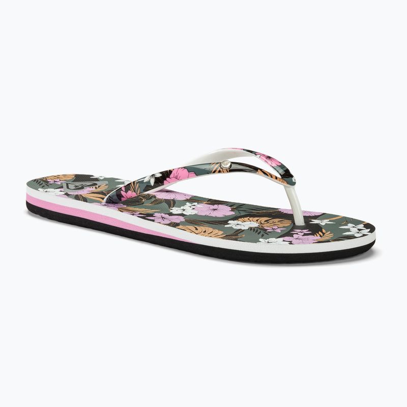 ROXY Portofino III women's flip flops tropical green