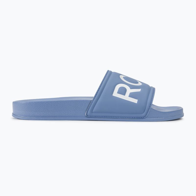 Women's slides ROXY Slippy II baha blue 2