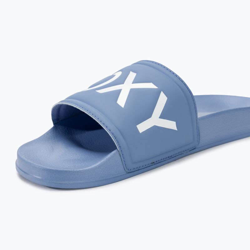 Women's slides ROXY Slippy II baha blue 7