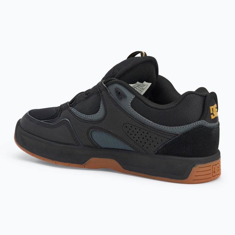 DC Kalynx Zero men's shoes black / gold 3