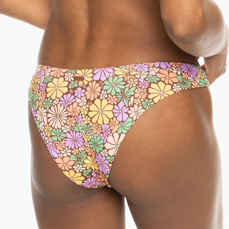 ROXY All About Sol Moderate root beer all about sol mini swimsuit bottom 4
