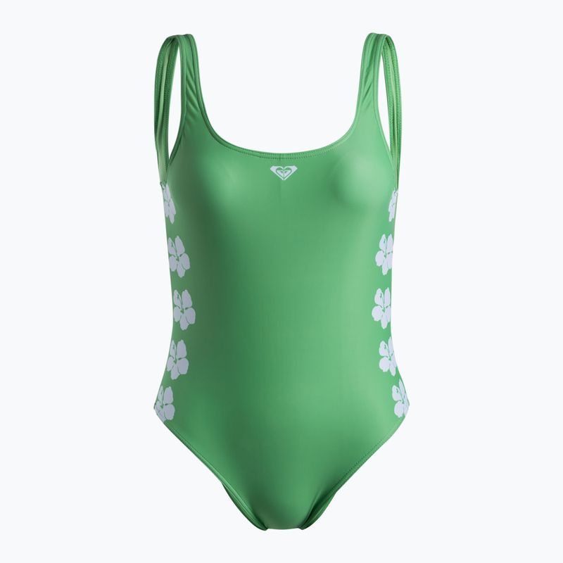 Women's one-piece swimsuit ROXY Totally Iconic zephyr green og roxy small