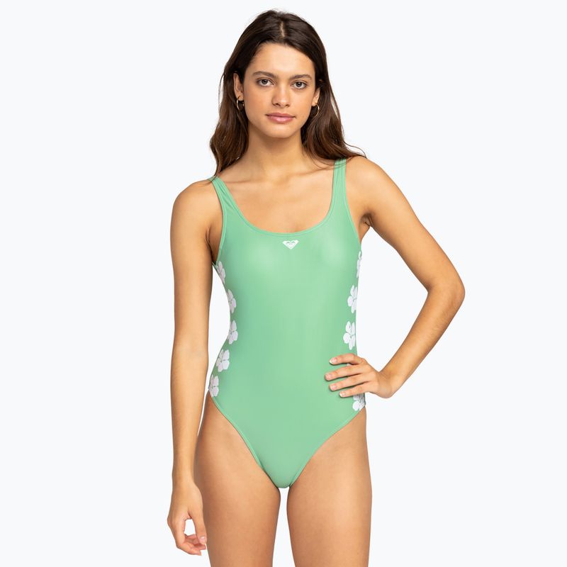 Women's one-piece swimsuit ROXY Totally Iconic zephyr green og roxy small 2