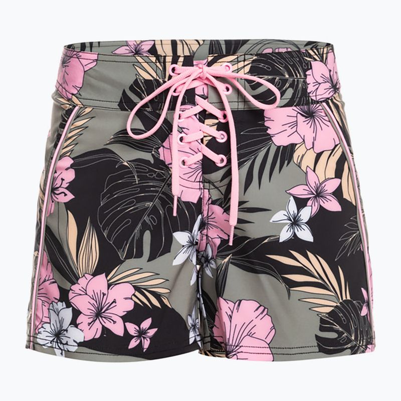 Women's swim shorts ROXY Pro The 93 Win anthracite classic pro surf