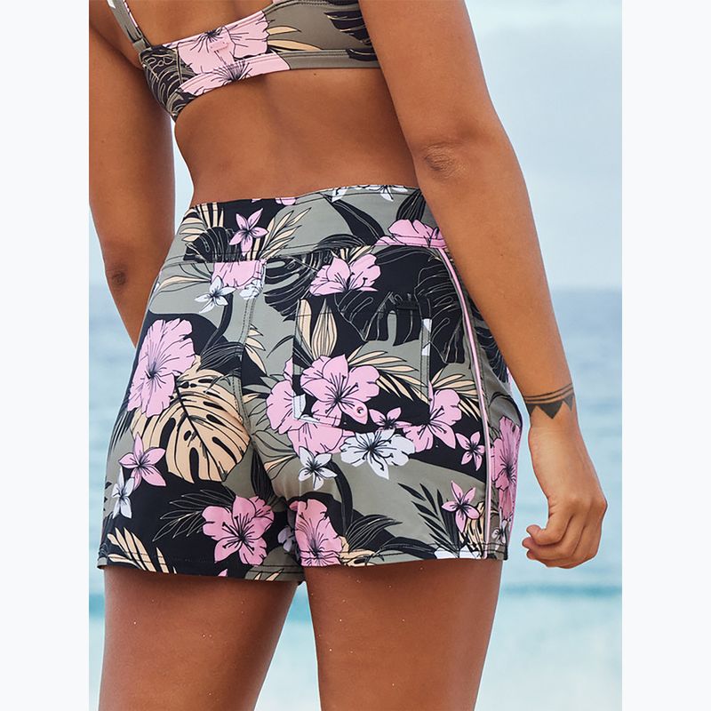 Women's swim shorts ROXY Pro The 93 Win anthracite classic pro surf 9