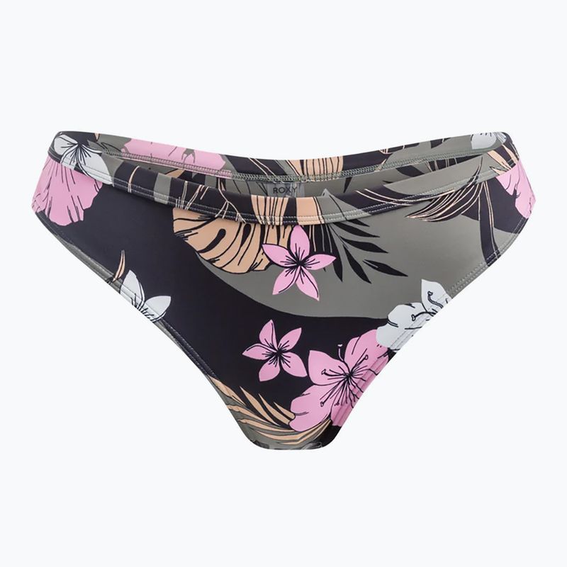ROXY Pro The Snap Turn Cheeky anthracite classic pro surf swimsuit bottom
