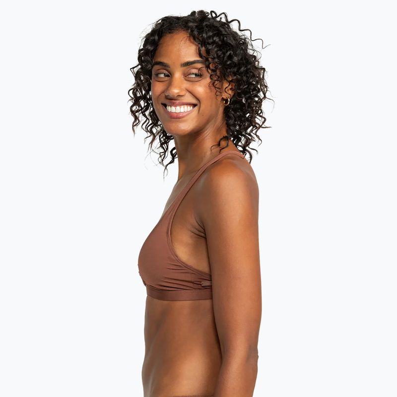 ROXY Silky Island root beer swimsuit top 5