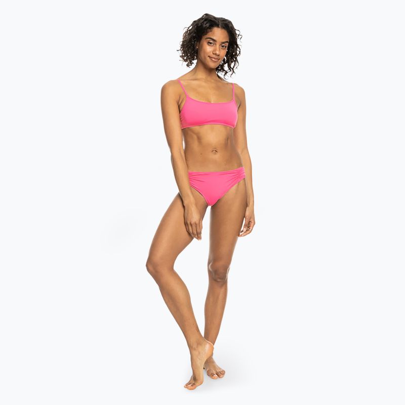 ROXY Beach Classics Hipster shocking pink swimsuit bottom 3